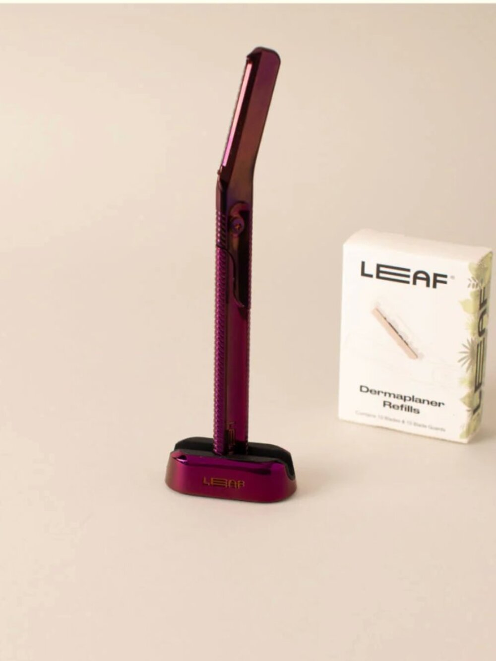 LEAF Dermaplaner Kit in  Fig